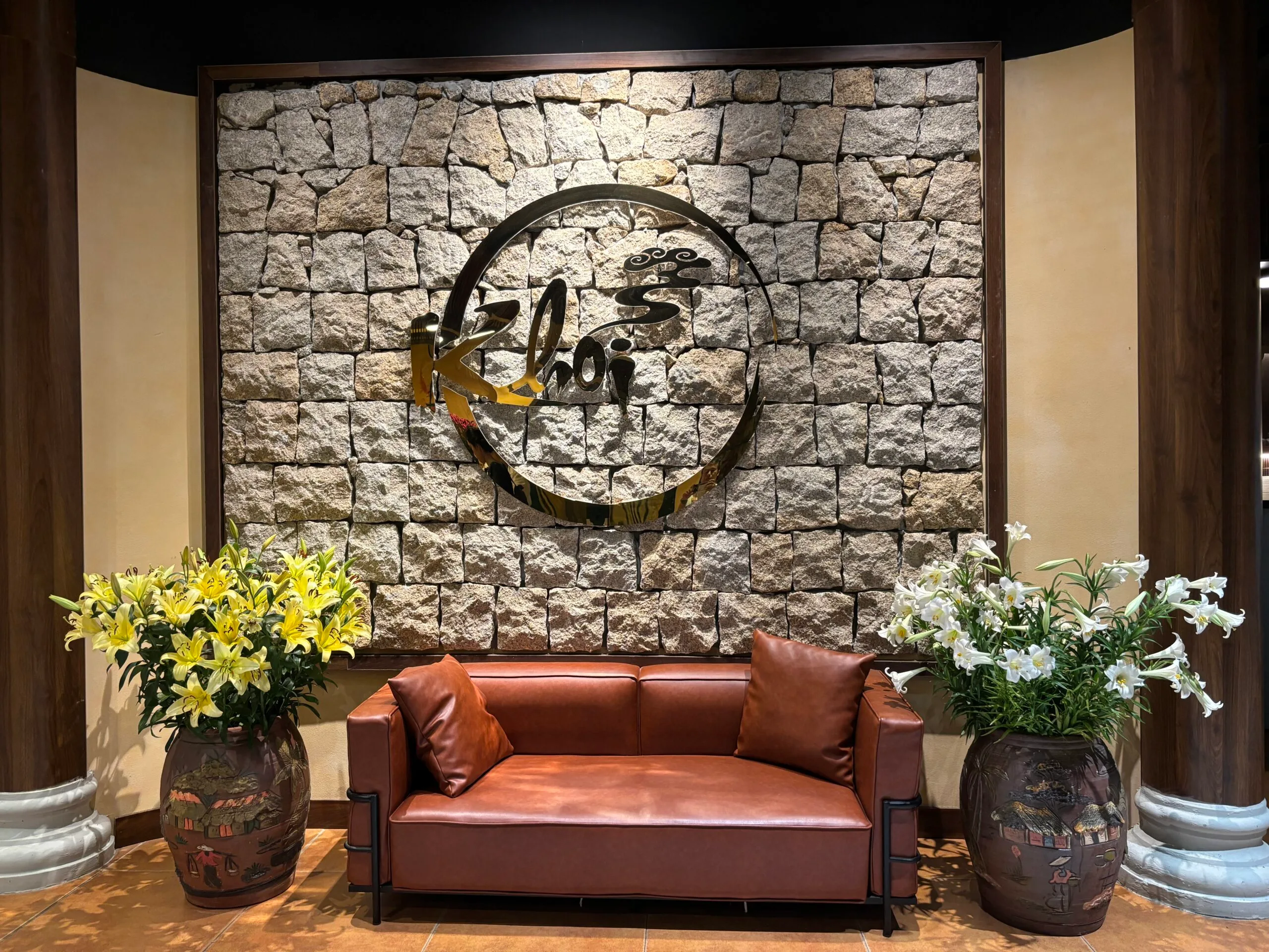 Không gian nhà hàng Khói 