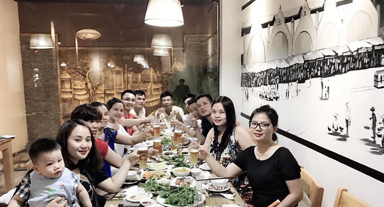 Không gian Nhà Hàng Hà Nội Phố