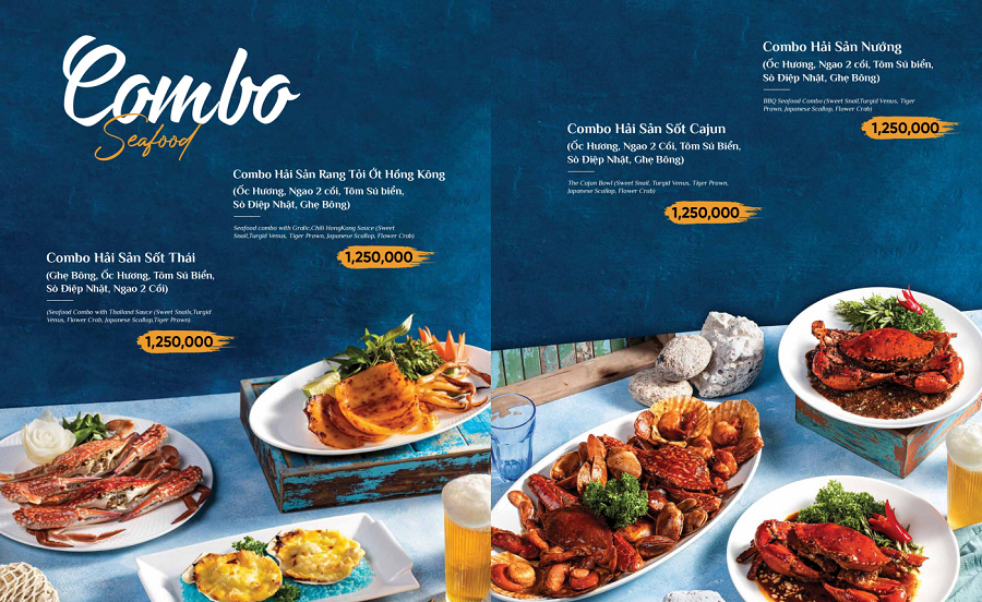 Menu Nhà hàng Hải Cảng