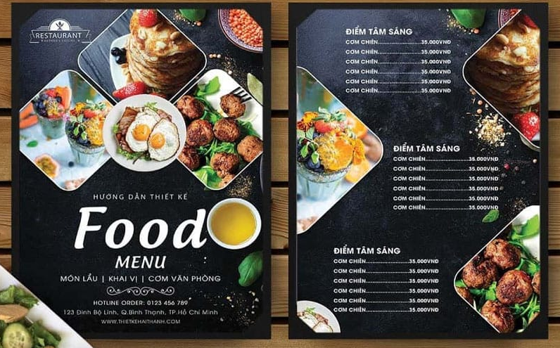 Menu Thực đơn & món ăn đặc sắc mâm sơn