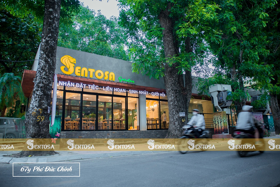 Nhà hàng Sentosa – 67Y Phó Đức Chính, Trúc Bạch, Ba Đình, Hà Nội.