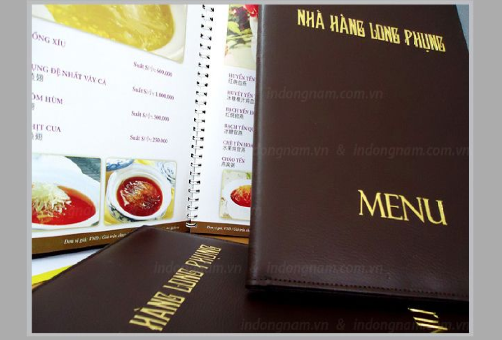 Thực đơn Nhà Hàng Long Phụng