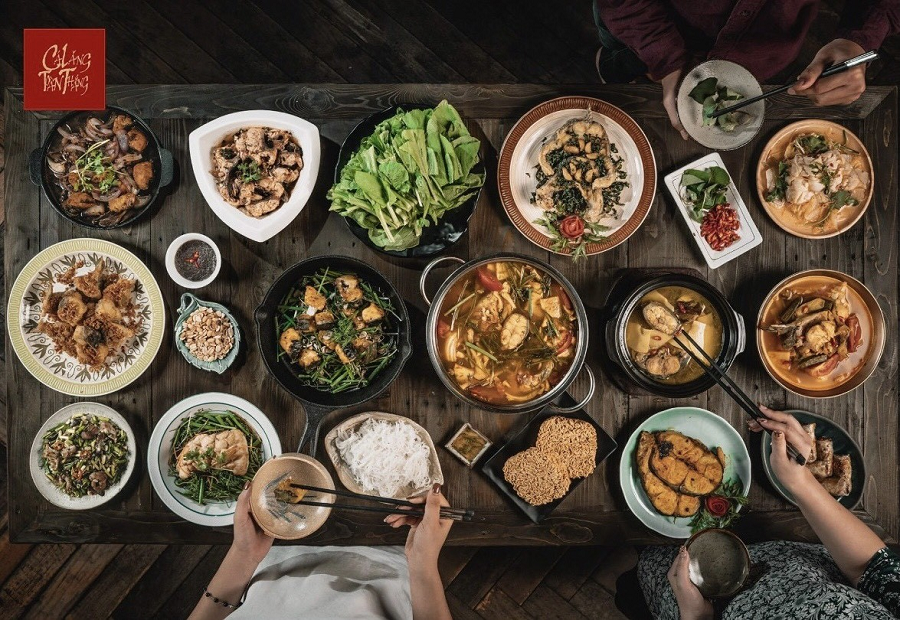 Thực đơn món cá lăng tiêu biểu Nhà Hàng Cá Lăng Toàn Thắng