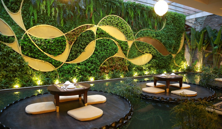 Trang trí Nhà Hàng Chay Vị Lai