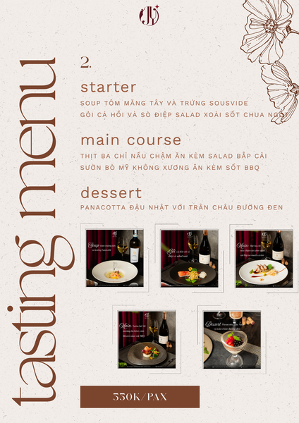Tasting Menu tại JOY