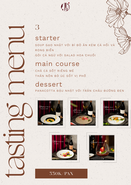 Tasting Menu tại JOY