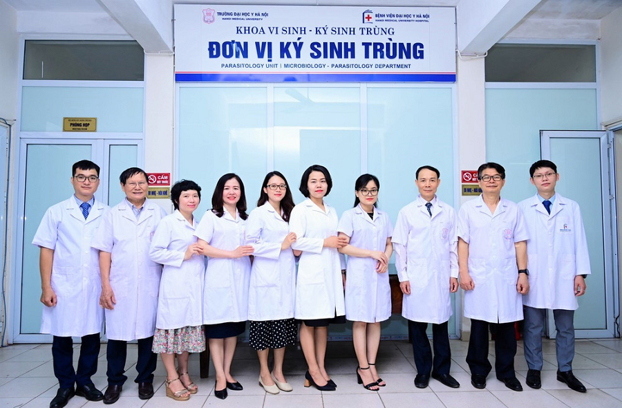 Đội ngũ Bệnh viện Ký Sinh Trùng Trung Ương