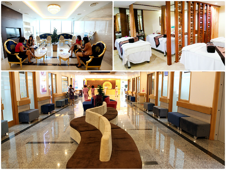 Không gian bệnh viện hồng ngọc