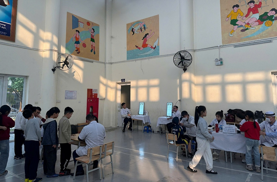 Cơ sở vật chất bệnh viện dệt may