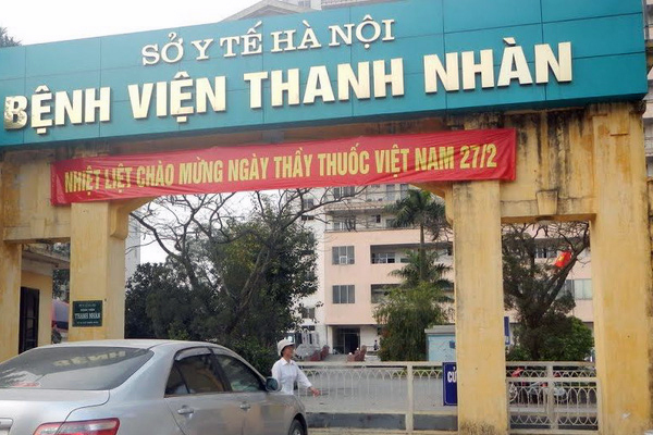 Cổng Bệnh viện Thanh Nhàn