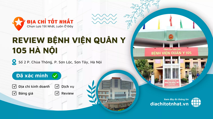 Dịch vụ y tế Bệnh viện Quân y 105