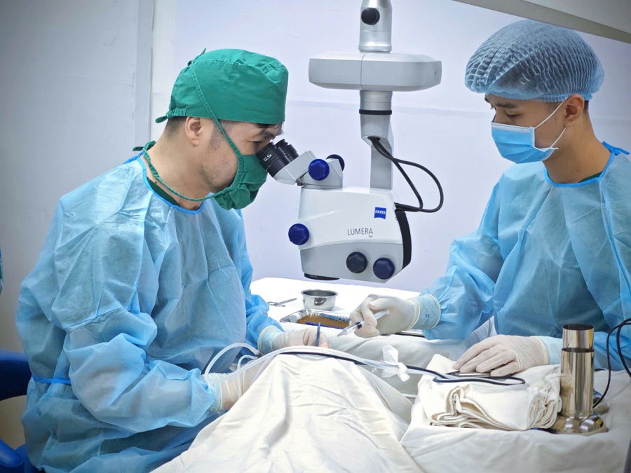 Điều trị thế mạnh tại Bệnh Viện Mắt Hồng Sơn