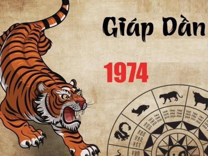 1974 hợp với tuổi nào? Tổng quan về tuổi Giáp Dần 1974