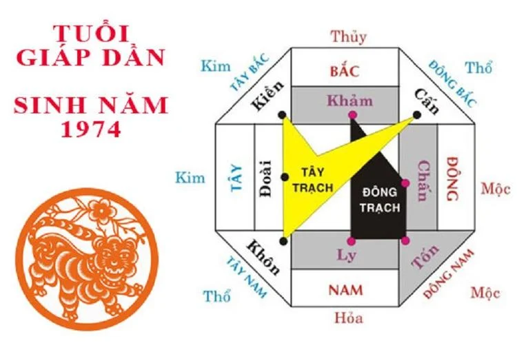 1974 hợp hướng nhà nào