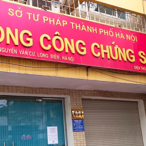 văn phòng công chứng tại Hà Nội