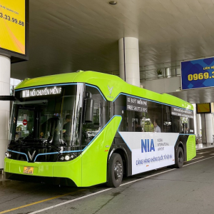 Xe buýt chính đến sân bay Nội Bài